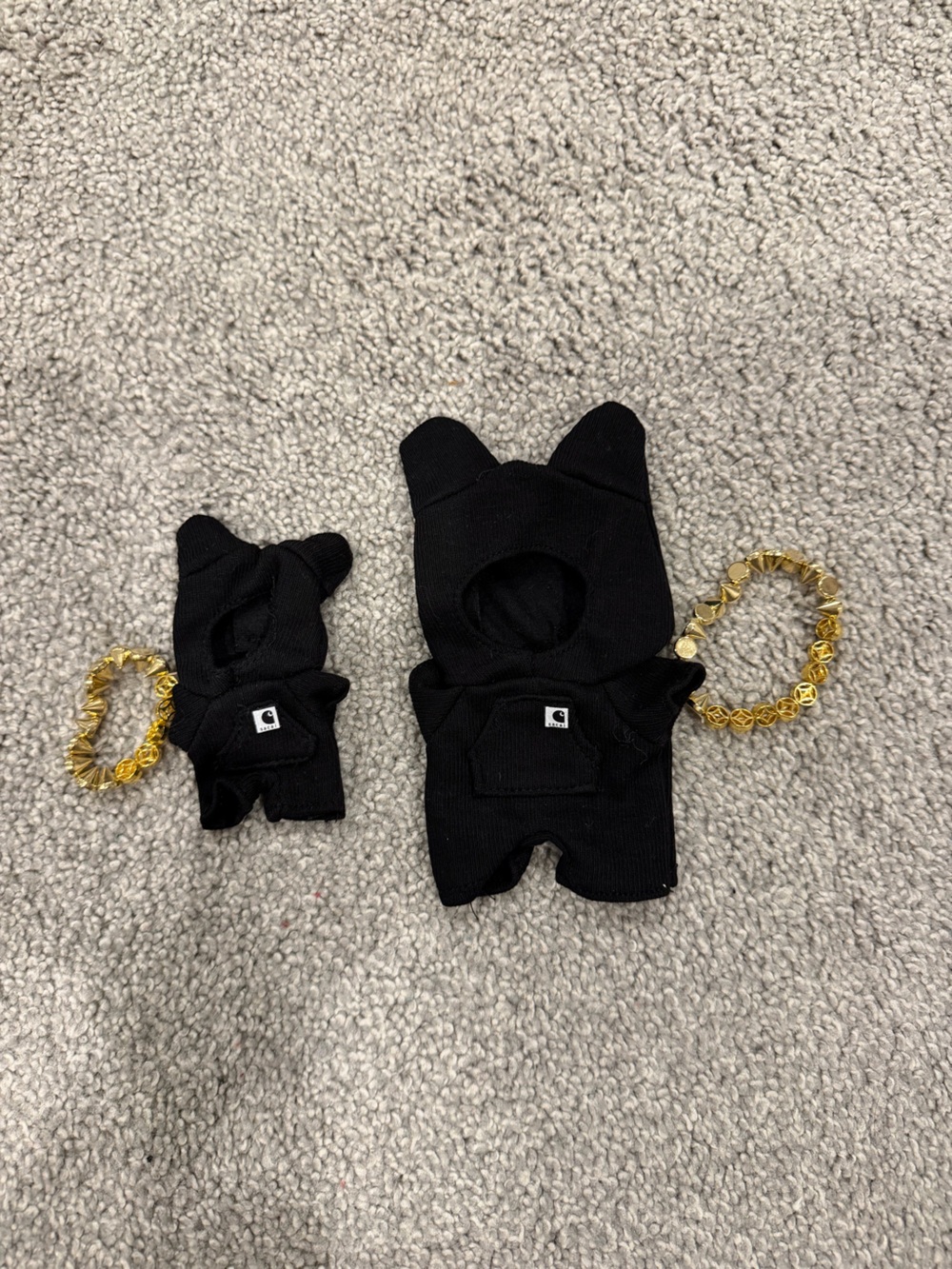 Labubu K-Pop Demon Hunters BIE Outfit and Pin for Love Outfit Bundle of 2